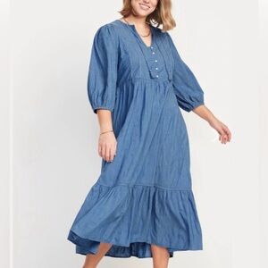 Old Navy blue Midi Dress